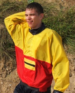 lifeguard in anorak